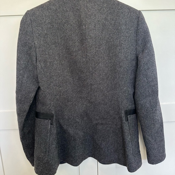 Judith & Charles Grey Blazer Size 0 - Picture 3 of 6